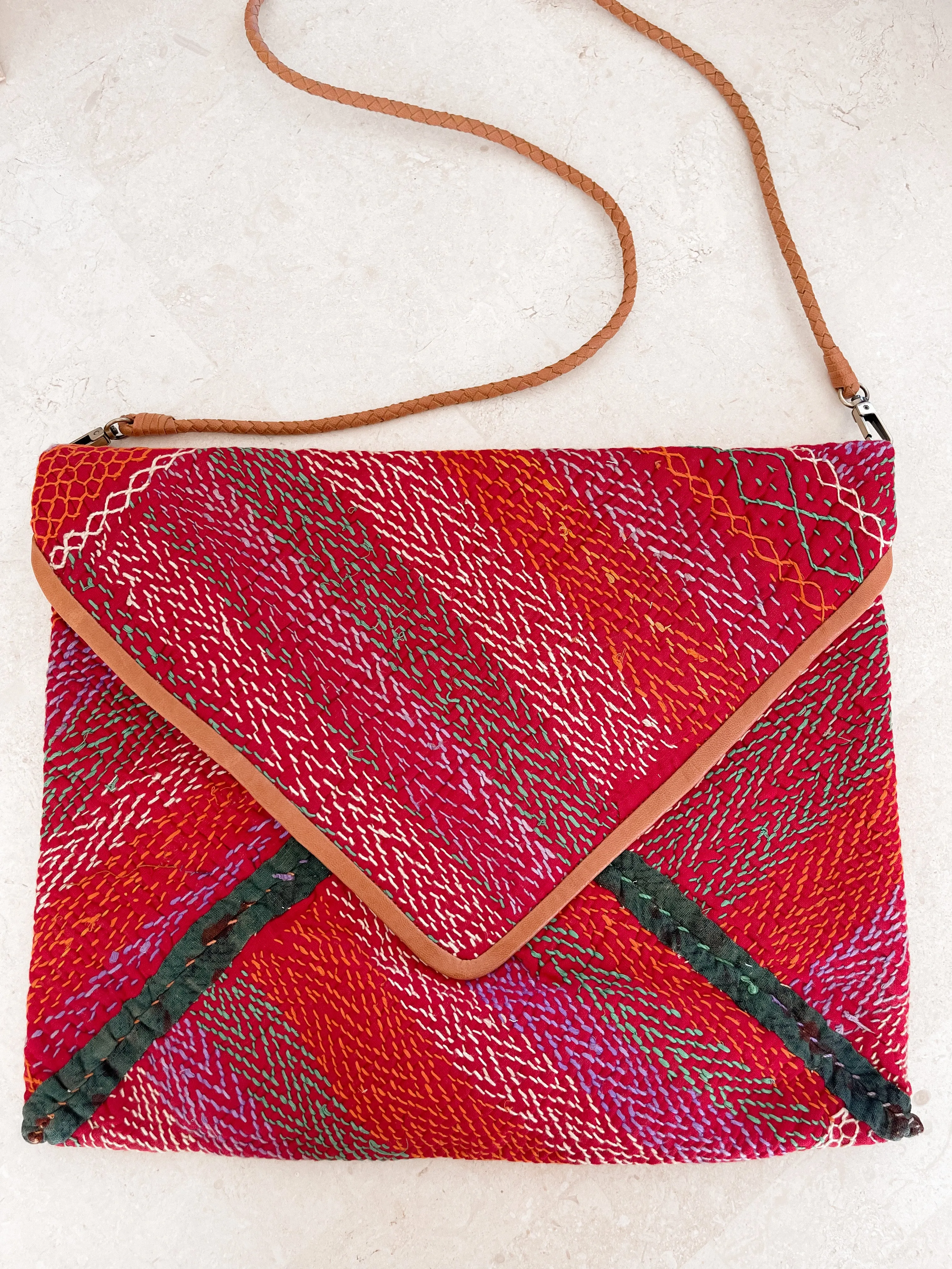Vintage Embroidered Bag No32