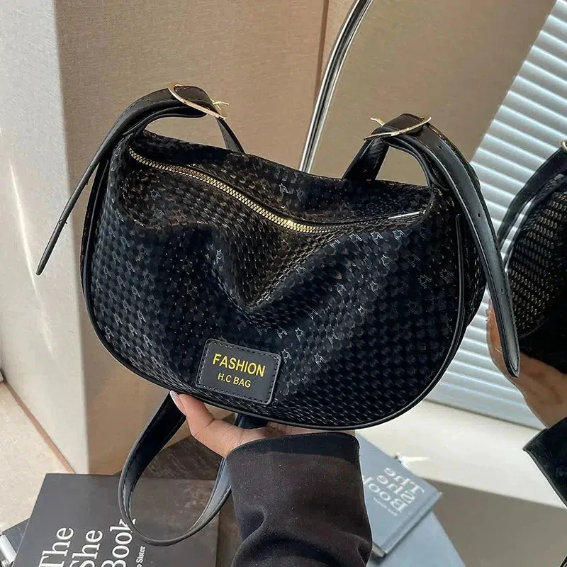 Vvsha Fashion Crescent Shoulder Bag