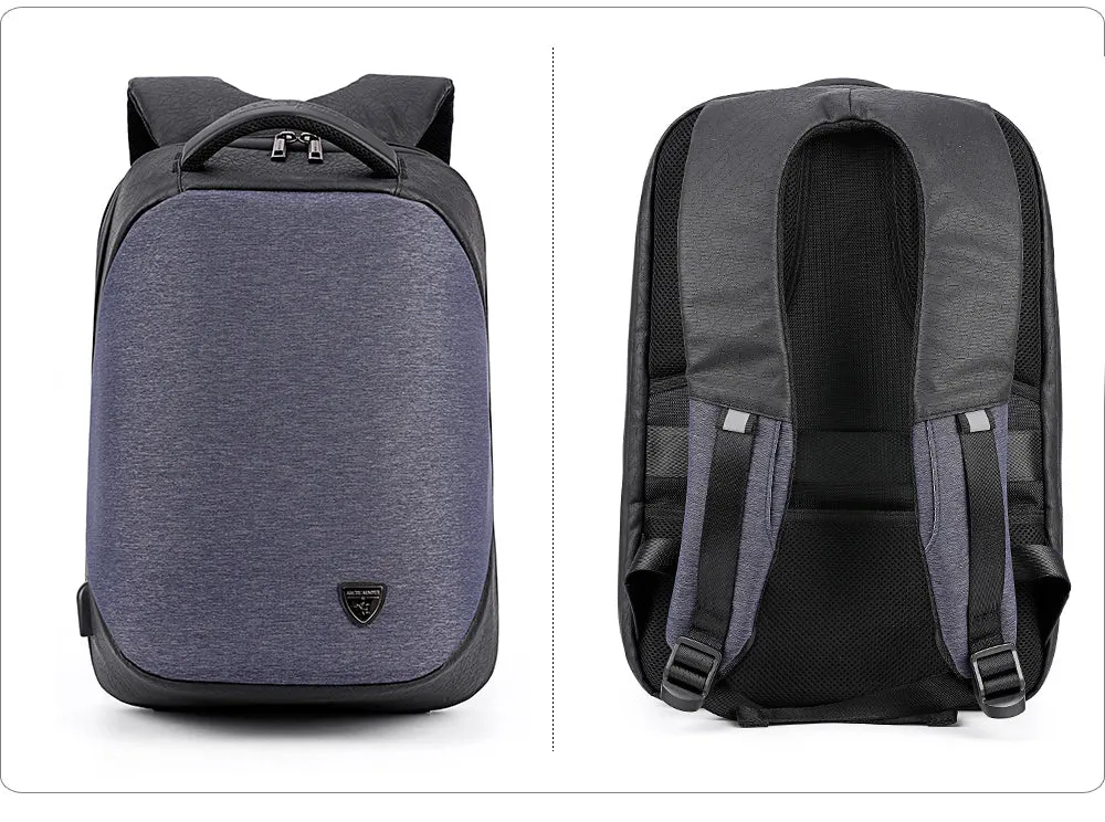 Waterproof High Capacity Smart Backpack For School/Business/Travel - Black,Blue,Brown