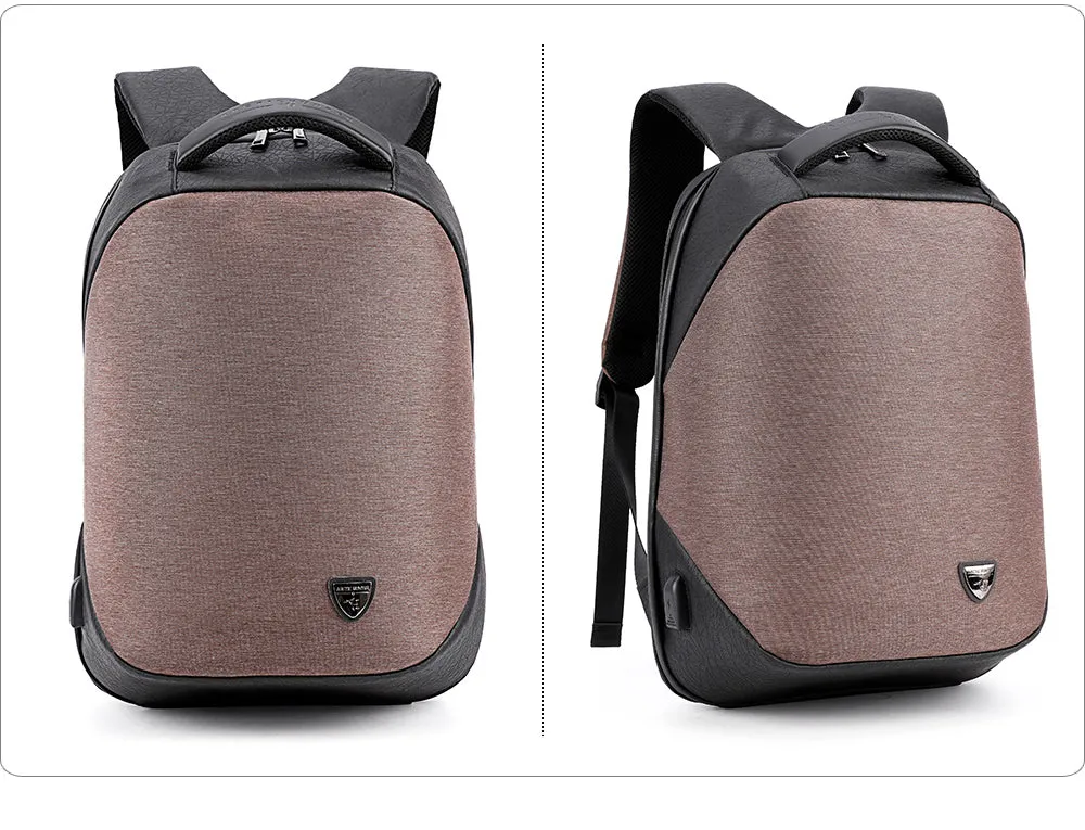 Waterproof High Capacity Smart Backpack For School/Business/Travel - Black,Blue,Brown