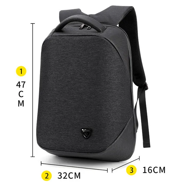 Waterproof High Capacity Smart Backpack For School/Business/Travel - Black,Blue,Brown