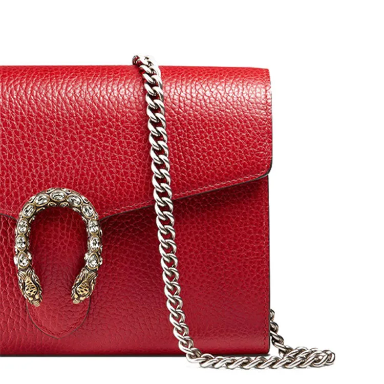 (WMNS) GUCCI Dionysus Mini-Sized Single-Shoulder Bag Red