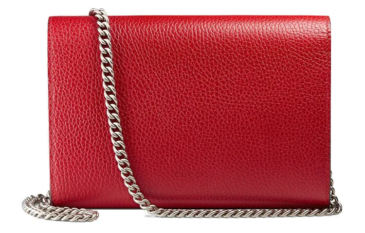 (WMNS) GUCCI Dionysus Mini-Sized Single-Shoulder Bag Red